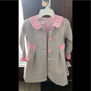 Girls Size 6 NWT Jacket/Dress Combo